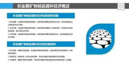 非金属矿物制品循环经济模式研究